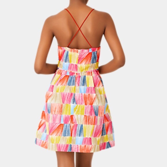 {Kate Spade} Criss Cross Pencil Sketch Dress - Picture 2 of 7